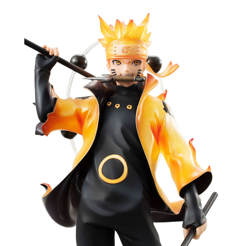 Imagen del producto Naruto Shippuden Figura PVC Serie G.E.M. Naruto Uzumaki Six Paths Sage Mode 15th Anniversary Ver. 22 cm