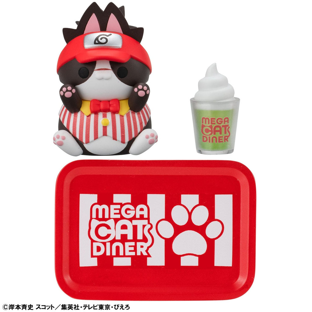 Imagen del producto Naruto Shippuden Mega Cat Project Nyaruto! Figuras coleccionables Mega Cat Diner 3 cm Surtido (6)