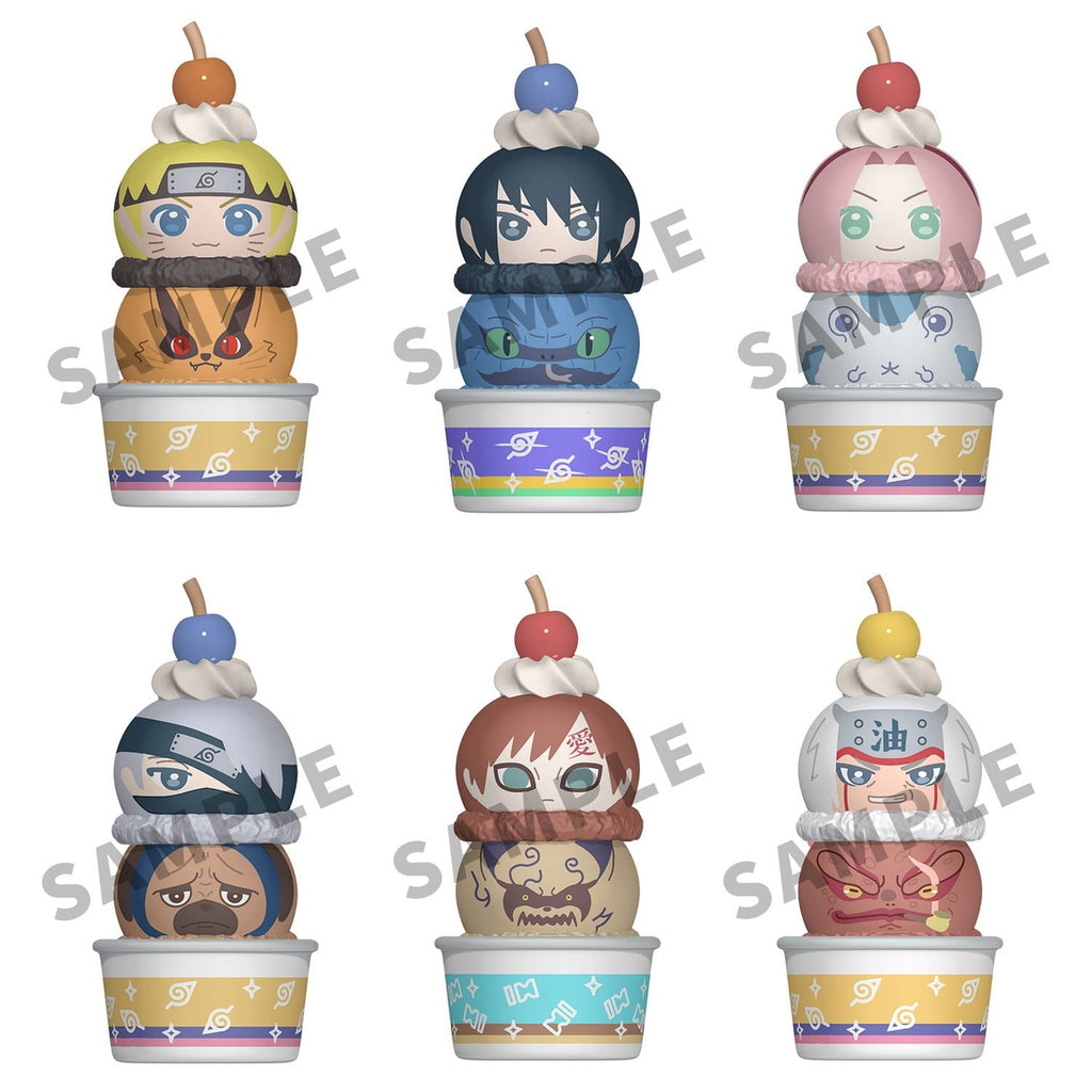Imagen del producto Naruto Shippuden Tsumichen Stack up & Change figuras coleccionables pack de 6 8 cm (con regalo)