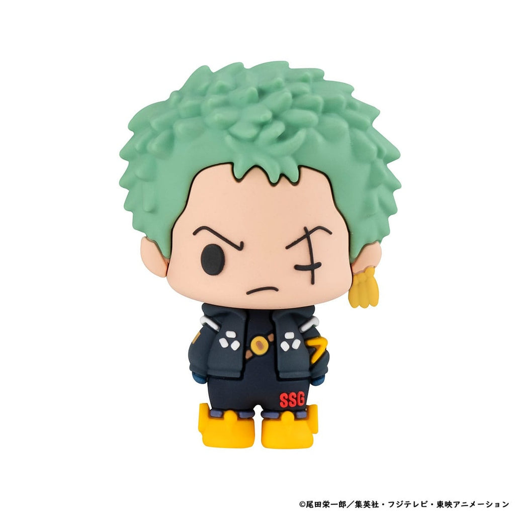 Imagen del producto One Piece Chokorin Mascot Series figuras coleccionables pack de 6 Egghead Ver. 5 cm