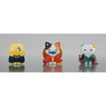 Imagen del producto One Piece Mega Cat Project figuras coleccionables pack de 3 Nyan Piece Nyan! Happy Trio 2024 Limited Ver. 3 cm