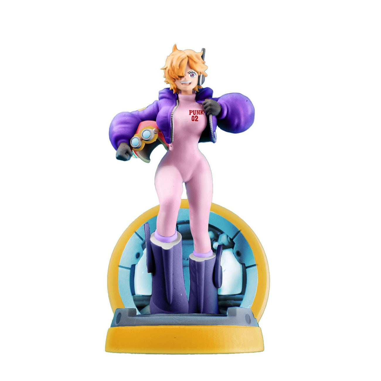 Imagen del producto One Piece Petitrama Miniestatua de PVC Logbox Re Birth Egghead Set 9 cm