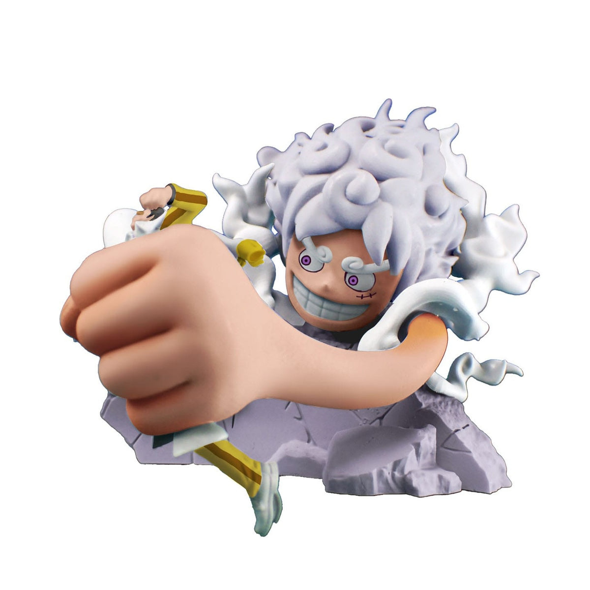 Imagen del producto One Piece Petitrama Miniestatua de PVC Logbox Re Birth Egghead Set 9 cm