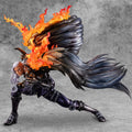 Imagen del producto One Piece Portrait Of Pirates WA-MAXIMUM Estatua PVC Beasts Pirates All-Stars King 33 cm