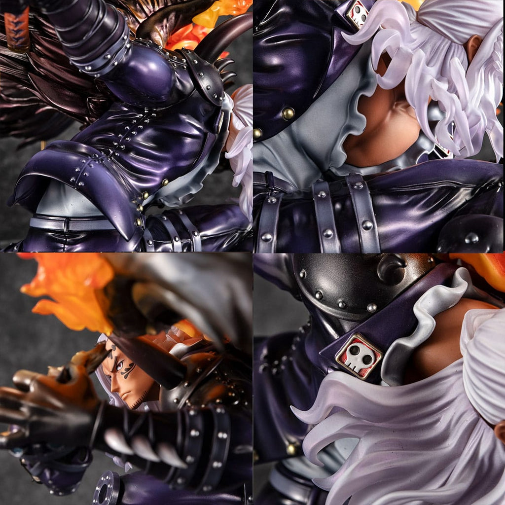 Imagen del producto One Piece Portrait Of Pirates WA-MAXIMUM Estatua PVC Beasts Pirates All-Stars King 33 cm