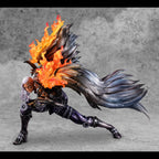 Imagen del producto One Piece Portrait Of Pirates WA-MAXIMUM Estatua PVC Beasts Pirates All-Stars King 33 cm