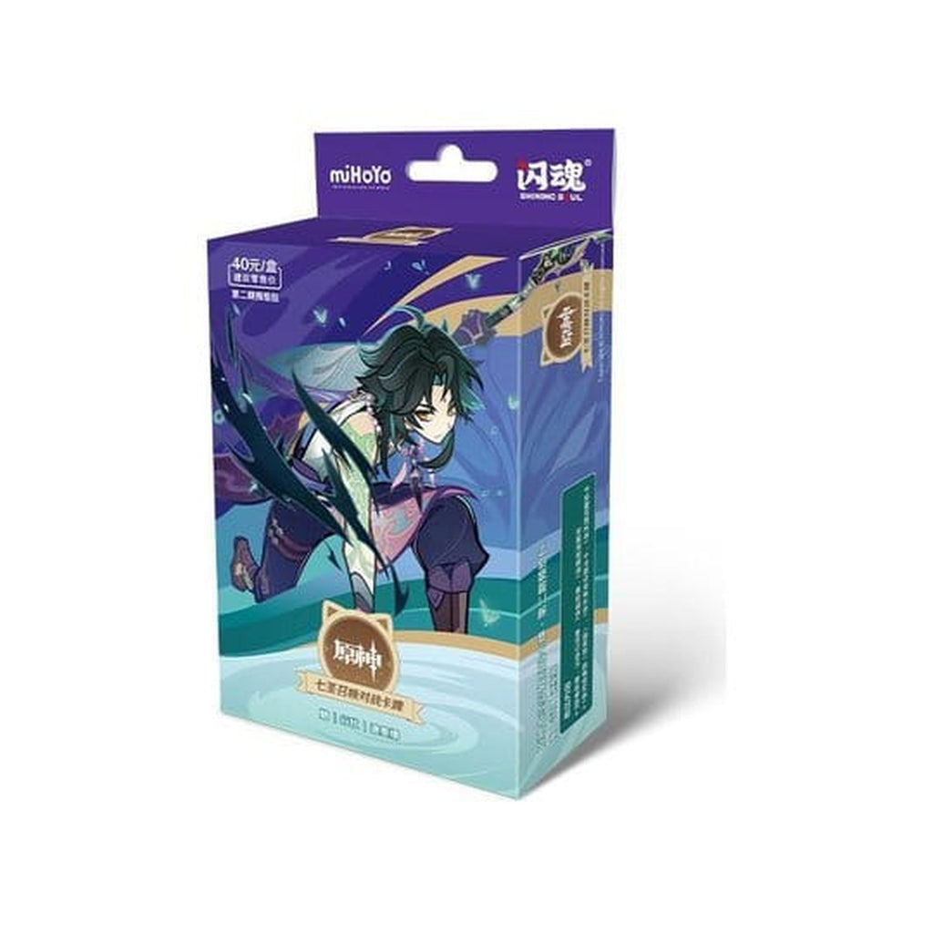 Imagen del producto Genshin Impact Juego de Cartas Coleccionables - Mazo de Inicio Preconstruido 04 - Xiao - Serie 2 *Versión china*