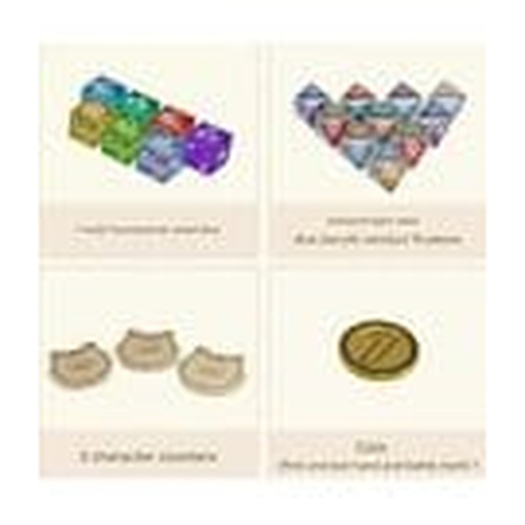 Imagen del producto Genshin Impact Juego de cartas coleccionables - Set de accesorios y dados *Versión china*