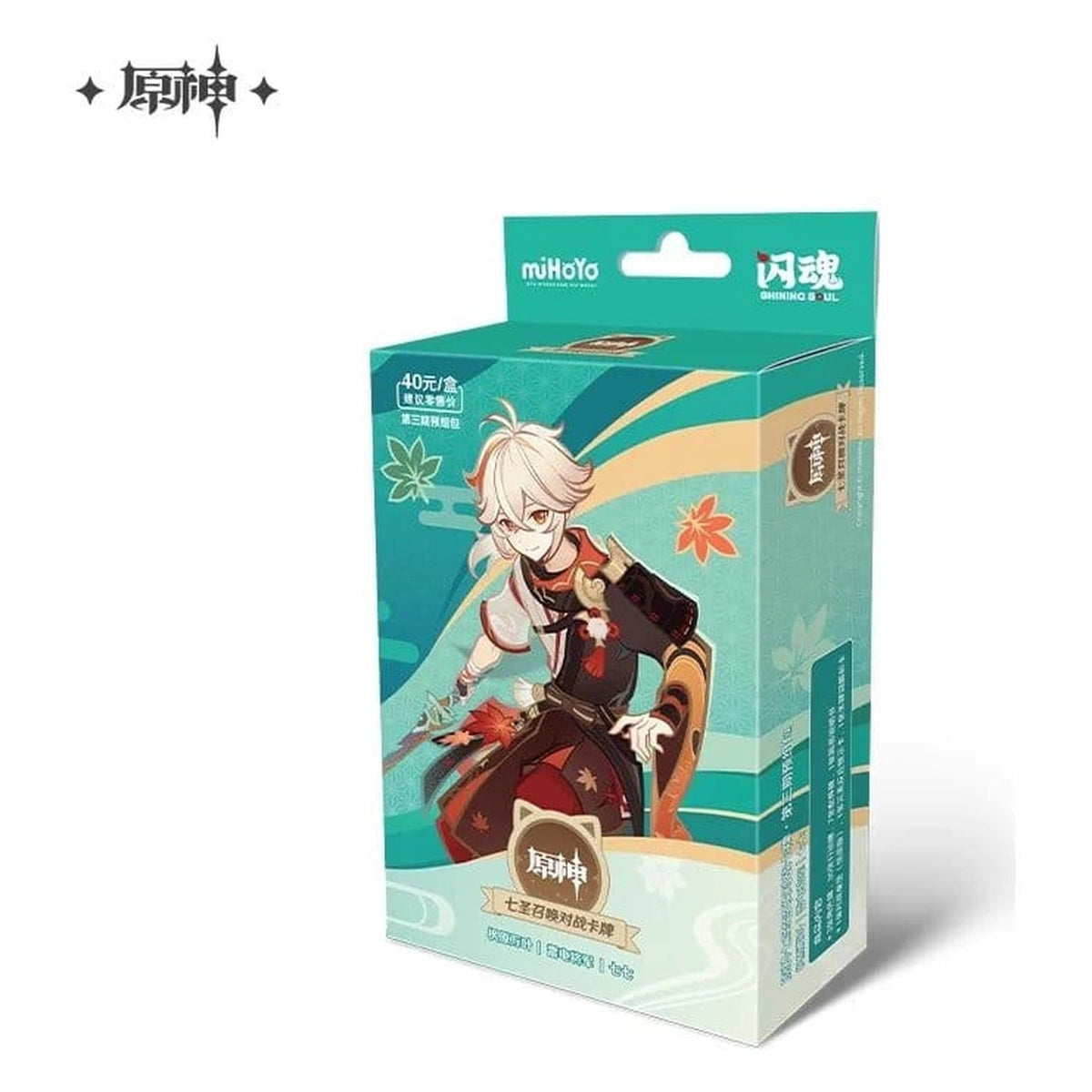 Imagen del producto Genshin Impact Juego de Cartas Coleccionables Serie 03 Mazo de Inicio Preconstruido 07 Kaedehara Kazuha *Versión china*