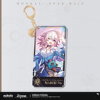Imagen del producto Honkai: Star Rail Llavero acrílico personaje March 7th 9 cm