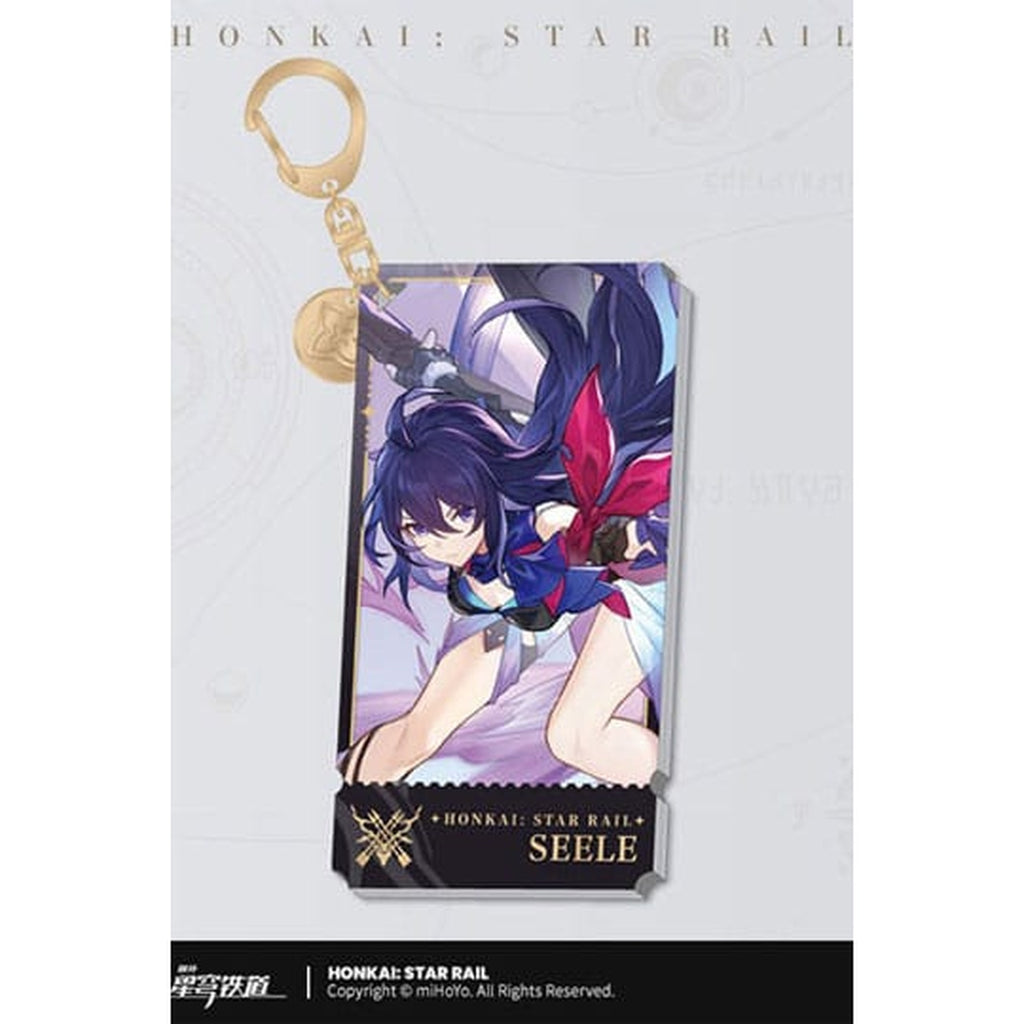 Imagen del producto Llavero acrílico de personaje Honkai: Star Rail Seele 9 cm