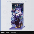 Imagen del producto Honkai: Star Rail Adorno de cono de luz de acrílico con purpurina: Black Swan Reforged Remembrance 15 cm