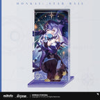 Imagen del producto Honkai: Star Rail Adorno de cono de luz de acrílico con purpurina: Black Swan Reforged Remembrance 15 cm