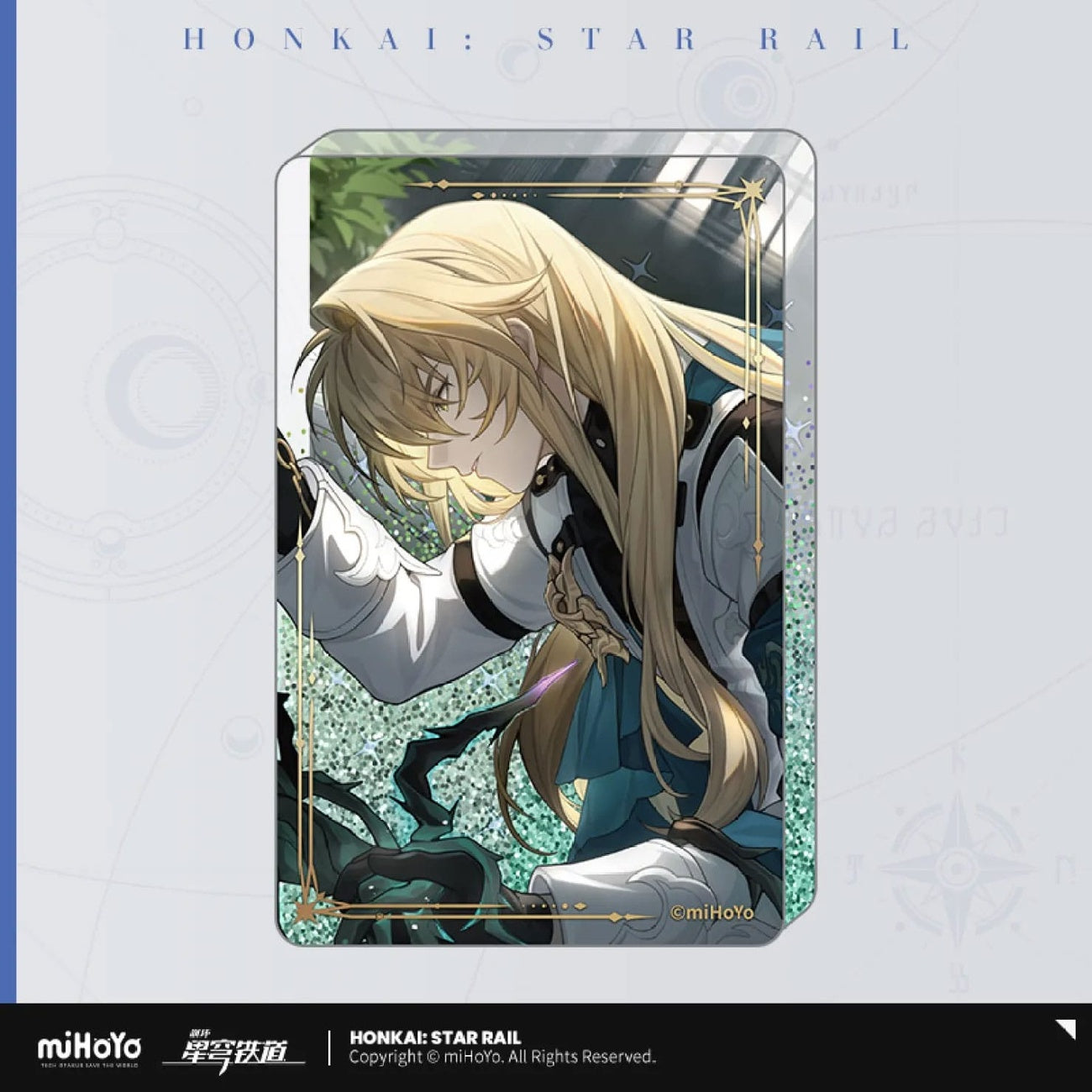Imagen del producto Honkai: Star Rail Adorno de Cono de Luz de acrílico con purpurina: Echoes of the Coffin 9 cm