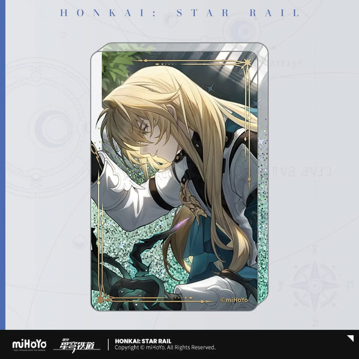 Imagen del producto Honkai: Star Rail Adorno de Cono de Luz de acrílico con purpurina: Echoes of the Coffin 9 cm