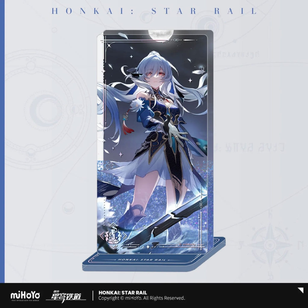 Imagen del producto Honkai: Star Rail Light Cone adorno acrílico con purpurina: Jingliu I shall be my own Sword 15 cm