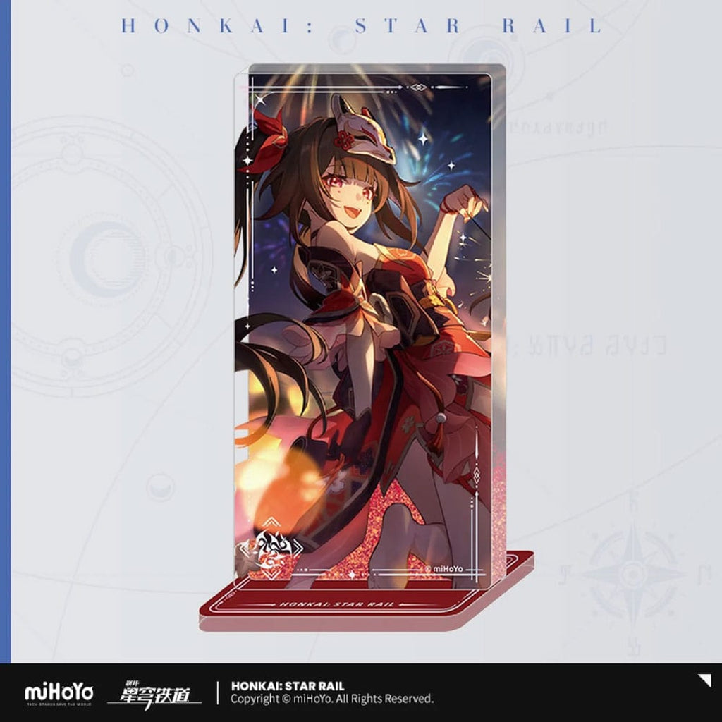 Product image Honkai: Star Rail Light Cone Acrylic Ornament with Glitter: Sparkle Early Escapade 15 cm