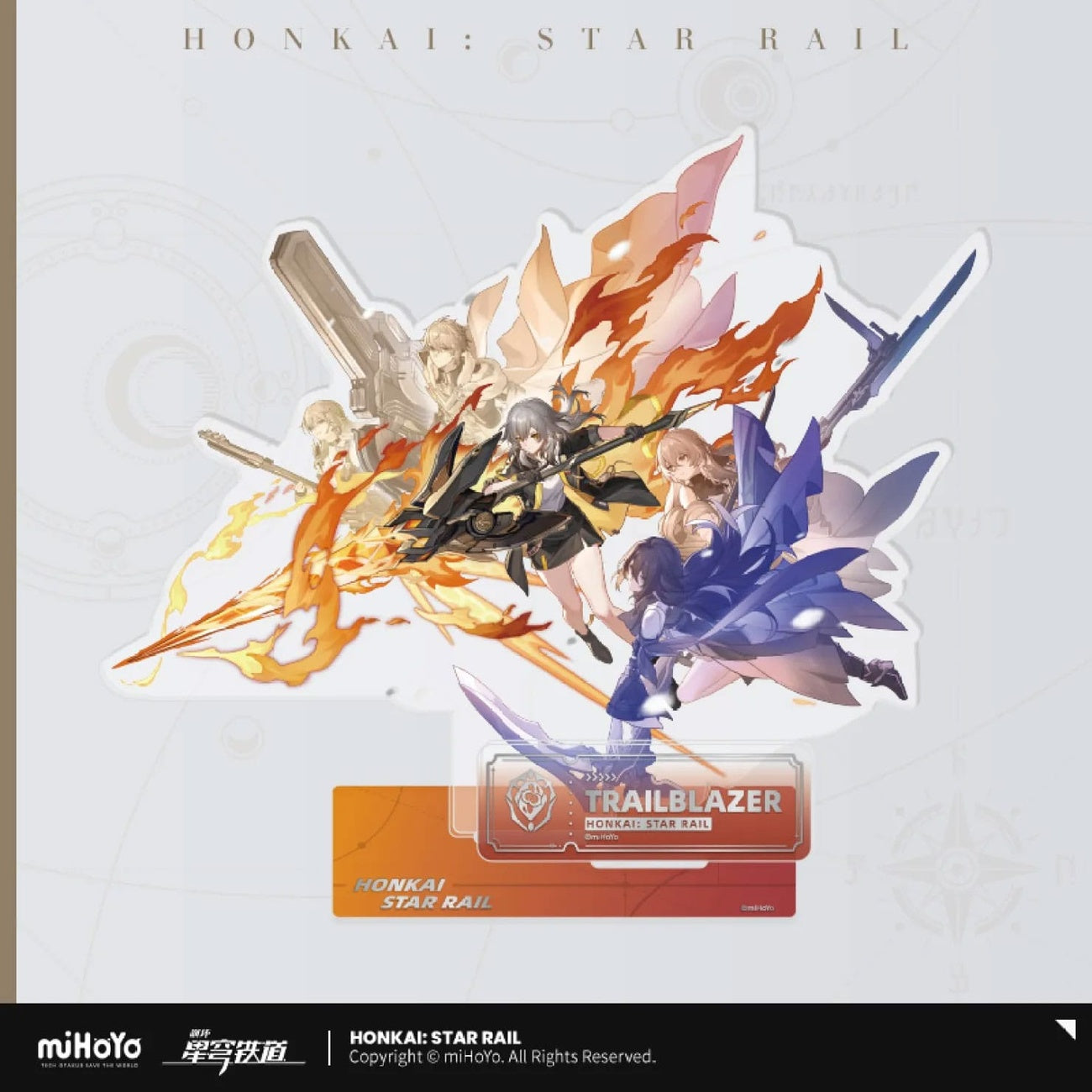Imagen del producto Honkai: Star Rail Preservation of Path Series Figura de acrílico Trailblazer (mujer) 23 cm