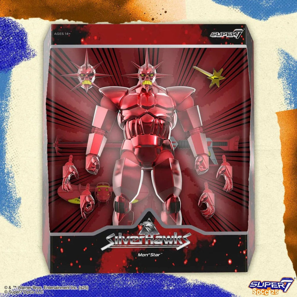 Product image SilverHawks Ultimates Action Figure Mon*Star Metallic Vac Metal 18 cm