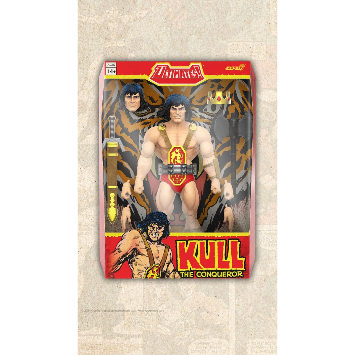 Product image Conan the Barbarian Ultimates Action Figure Kull The Conqueror 18 cm