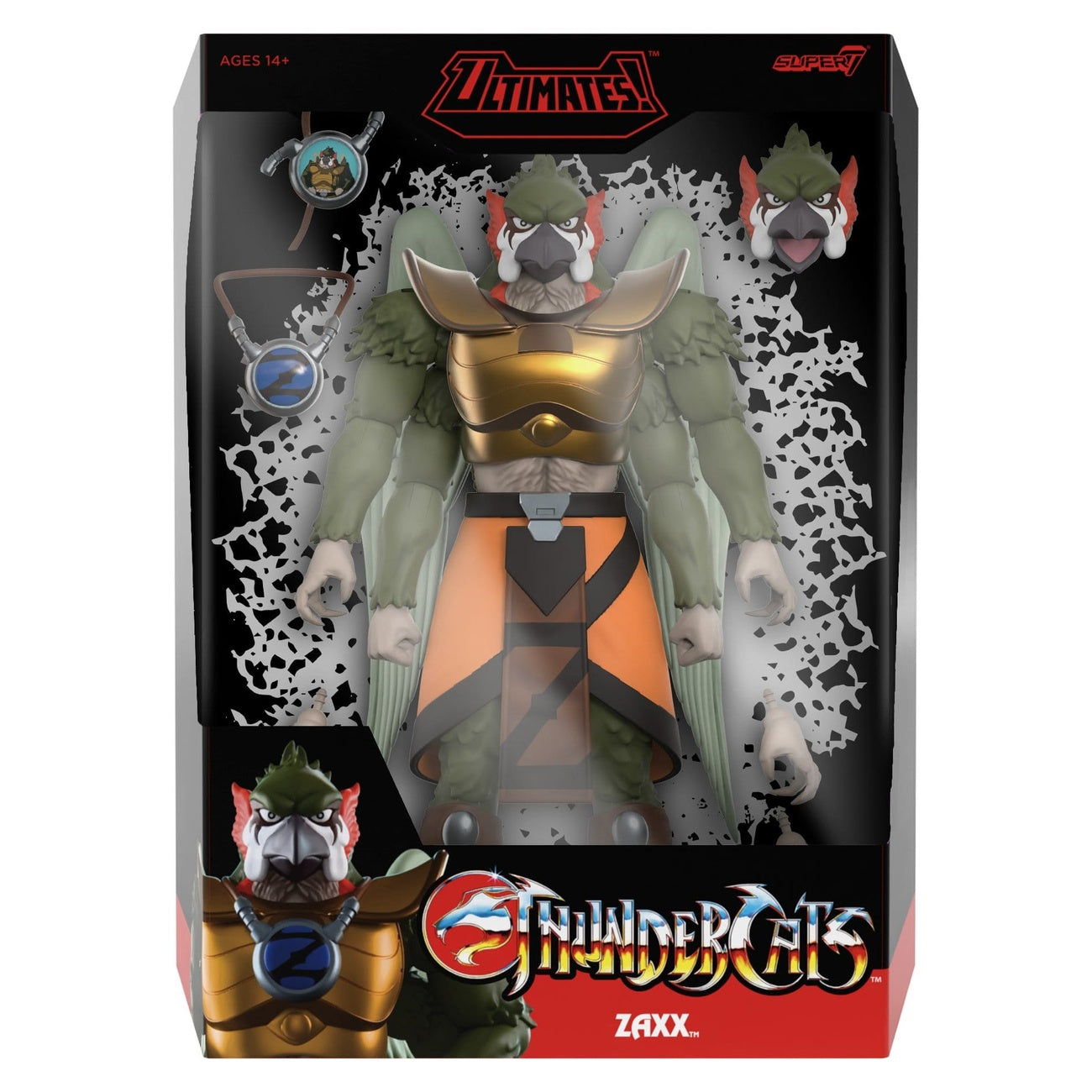 Imagen del producto ThunderCats Ultimates! Wave 15 figura de acción Zaxx 18 cm
