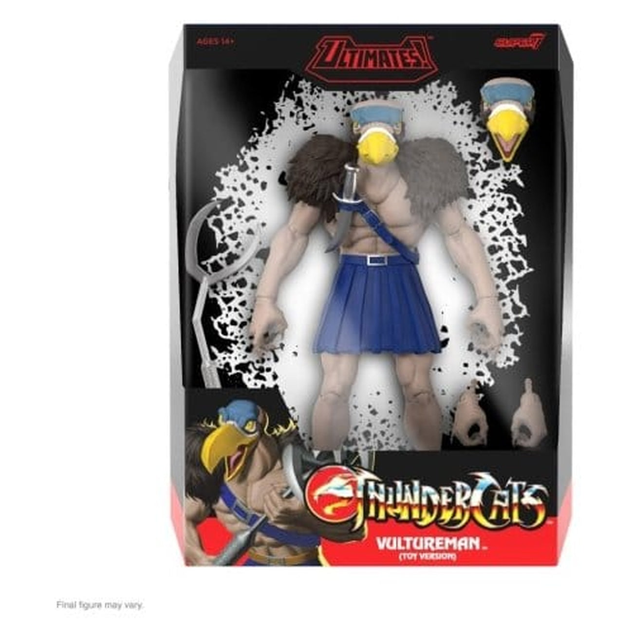 Imagen del producto Thundercats Ultimates! Figura de acción Wave 13 Vultureman (Toy Recolor) 18 cm