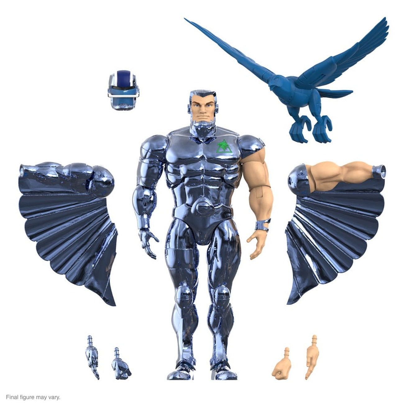 Imagen del producto SilverHawks Ultimates Figura de acción Steelwill (Toy Version Vac Metal) 18 cm