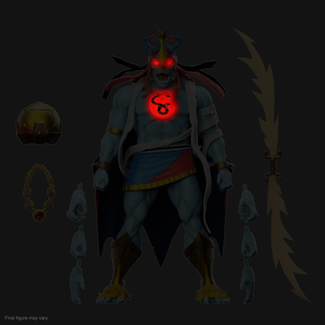 Imagen del producto Thundercats Ultimates figura de acción Mumm-Ra (ojos LED) 18 cm