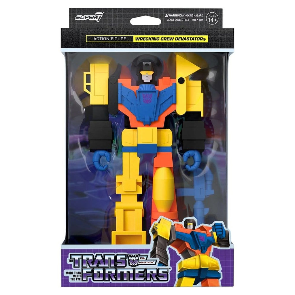 Product image Transformers ReAction Action Figure Devastator 10 cm
