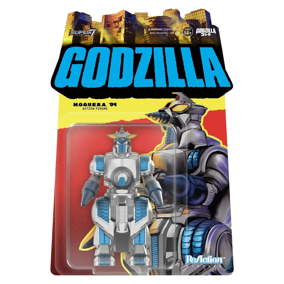 Imagen del producto Godzilla Toho figura de acción ReAction M.O.G.U.E.R.A. 10 cm
