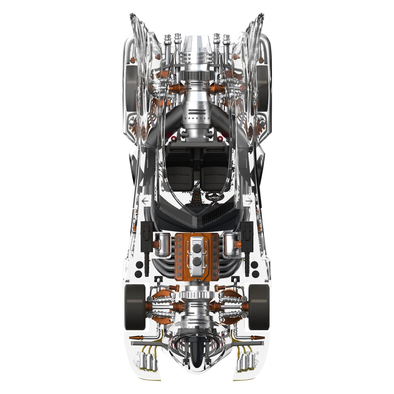 Imagen del producto Batman 1989 Super Cyborg Vehículo Batmobile 1989 (Clear) 35 cm