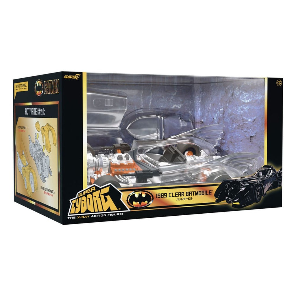 Imagen del producto Batman 1989 Super Cyborg Vehículo Batmobile 1989 (Clear) 35 cm