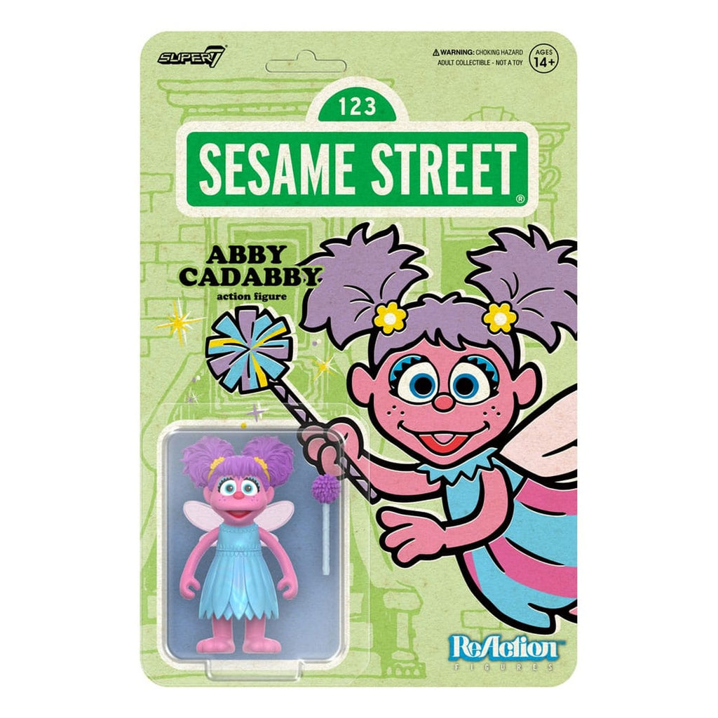 Imagen del producto Barrio Sésamo figura de acción ReAction Wave 05 Abby Cadabby 10 cm