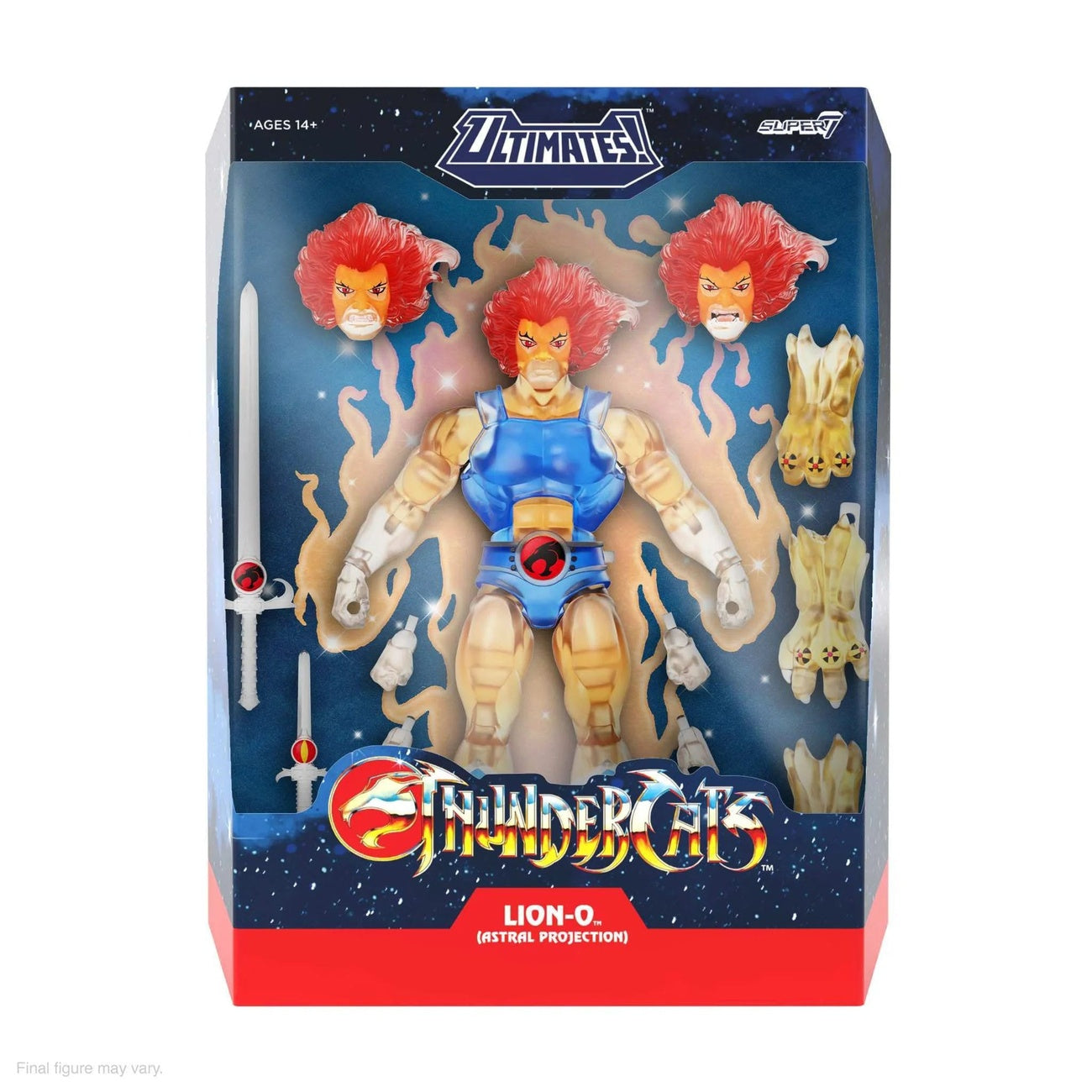 Imagen del producto Thundercats Ultimates figura de acción Astral Projection Lion-O 18 cm