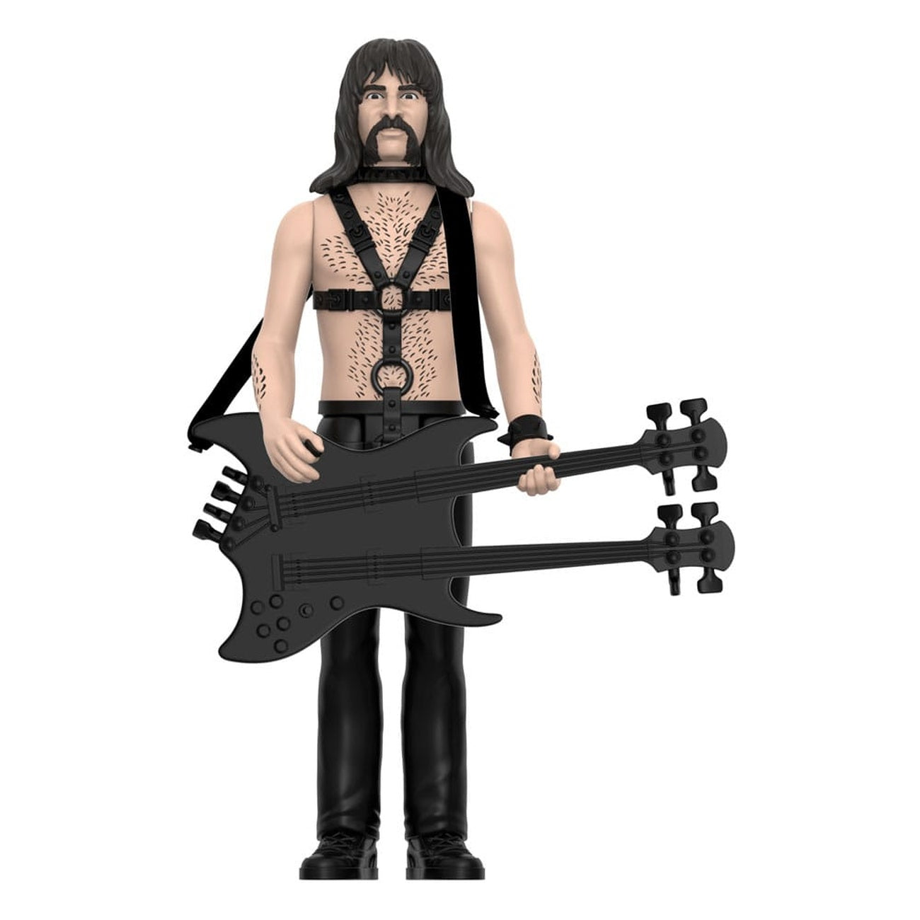 Imagen del producto Spinal Tap figura de acción ReAction Wave 02 Derek Smalls (None More Black) 10 cm