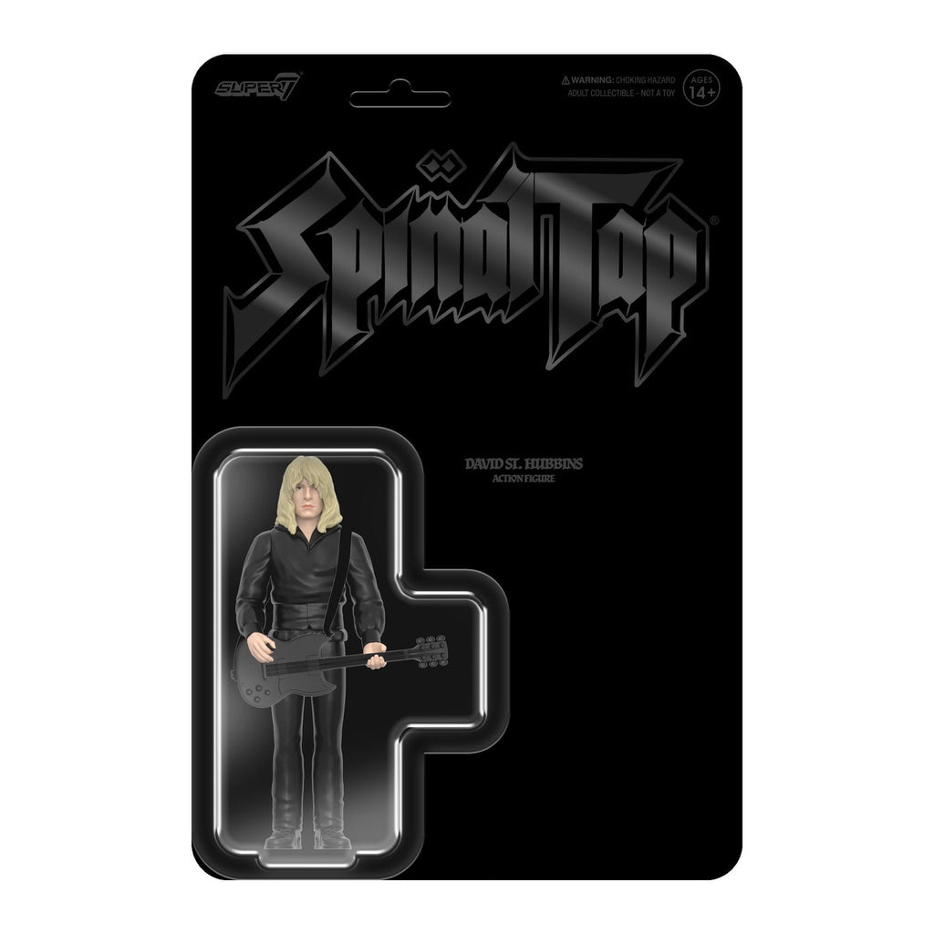 Imagen del producto Spinal Tap ReAction figura de acción Wave 02 David St. Hubbins (None More Black) 10 cm