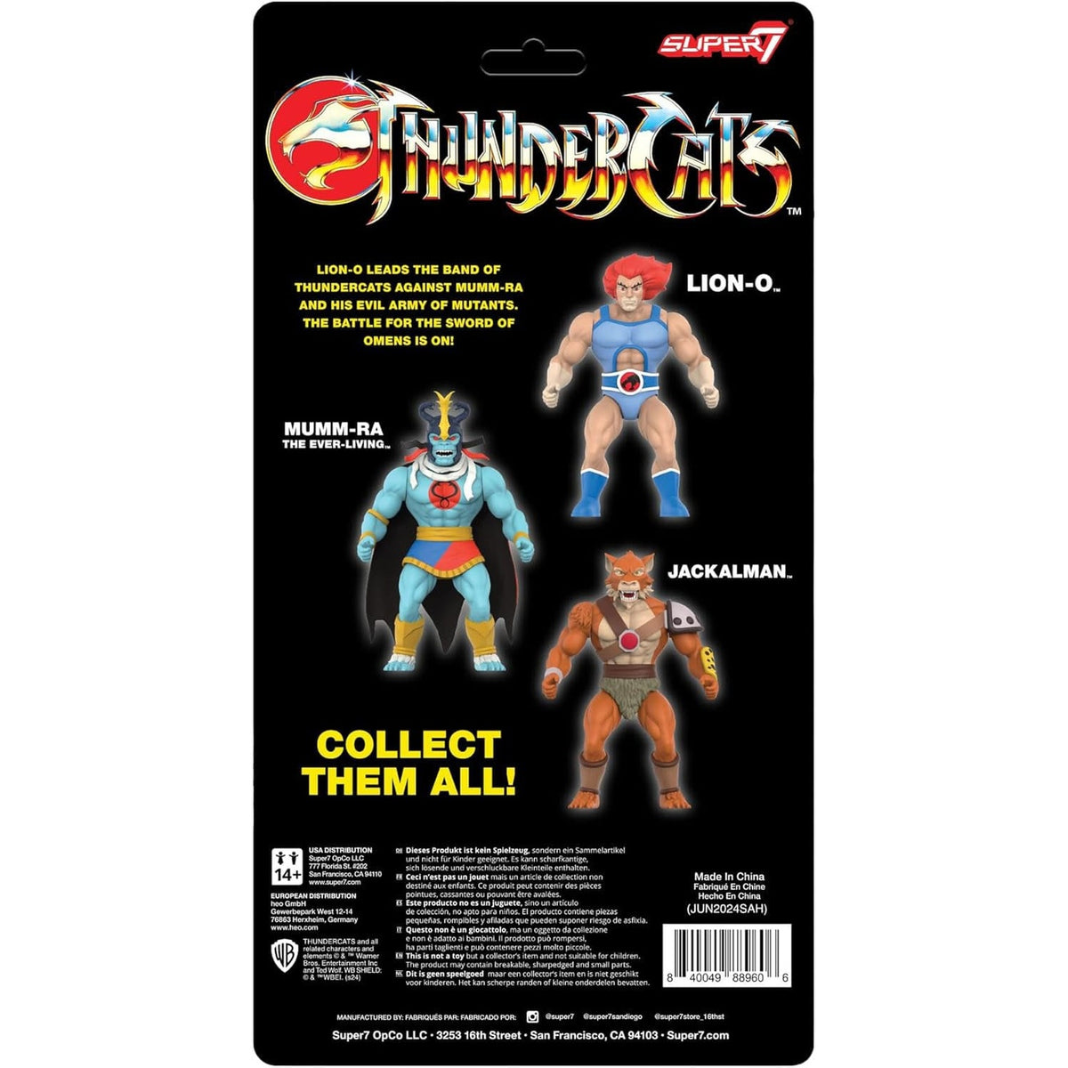 Imagen del producto Thundercats Vintage Collection figura de acción Wave 1 Jackalman 14 cm