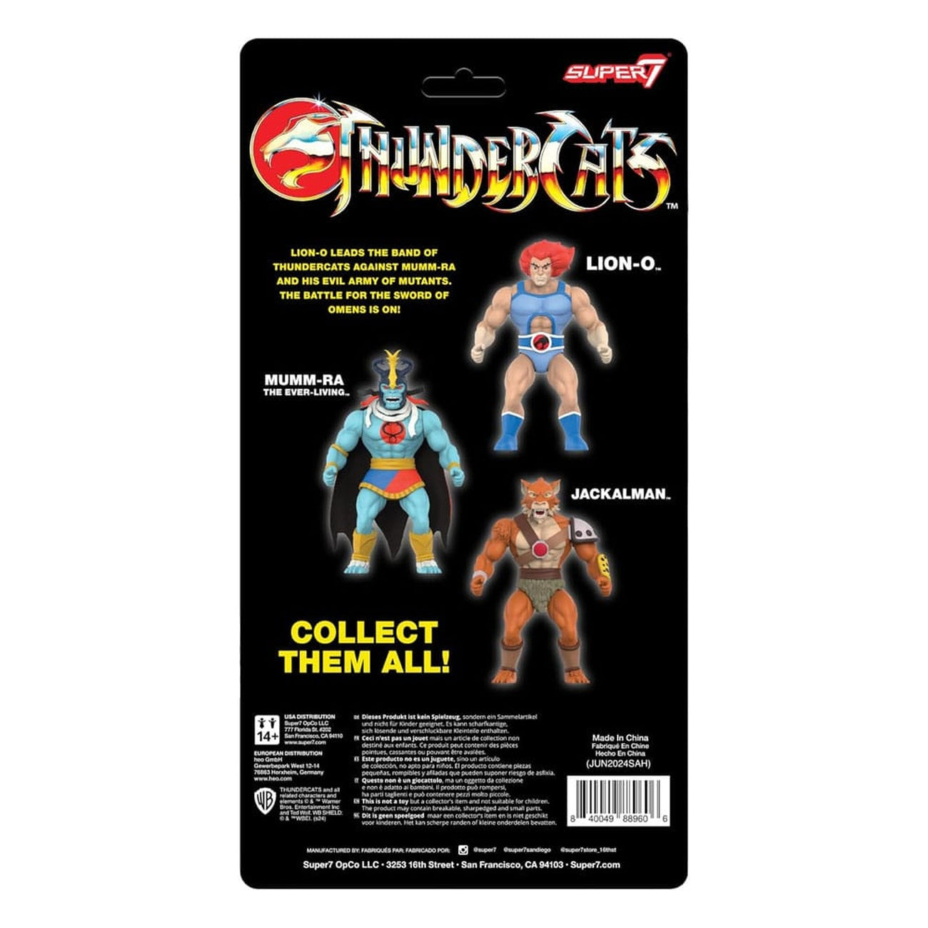 Imagen del producto Thundercats Vintage Collection figura de acción Wave 1 Jackalman 14 cm