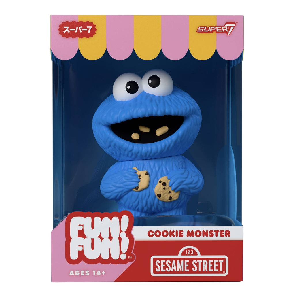Imagen del producto Barrio Sésamo FUN! FUN! figura de vinilo blando Wave 02 Comegalletas 13 cm