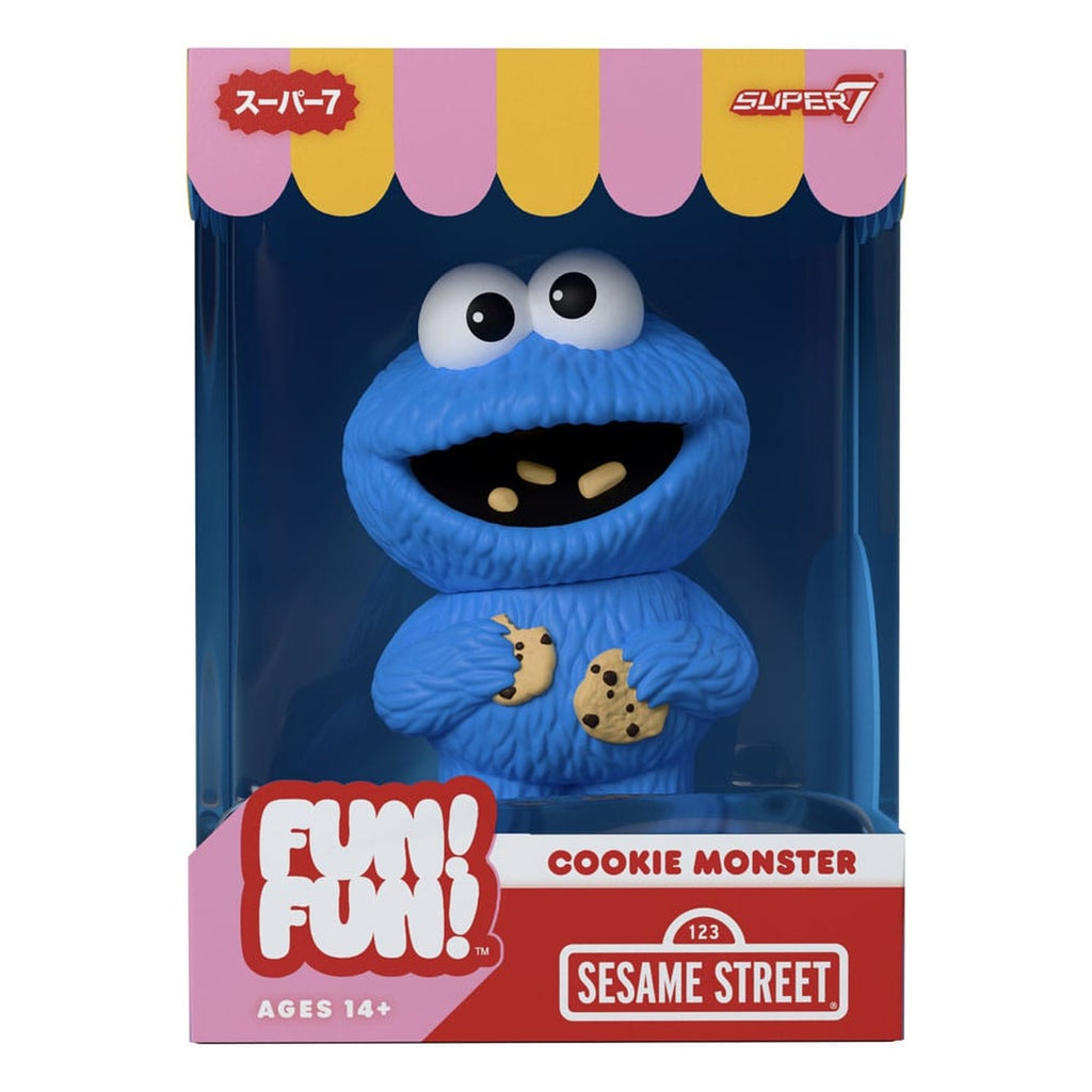 Imagen del producto Barrio Sésamo FUN! FUN! figura de vinilo blando Wave 02 Comegalletas 13 cm