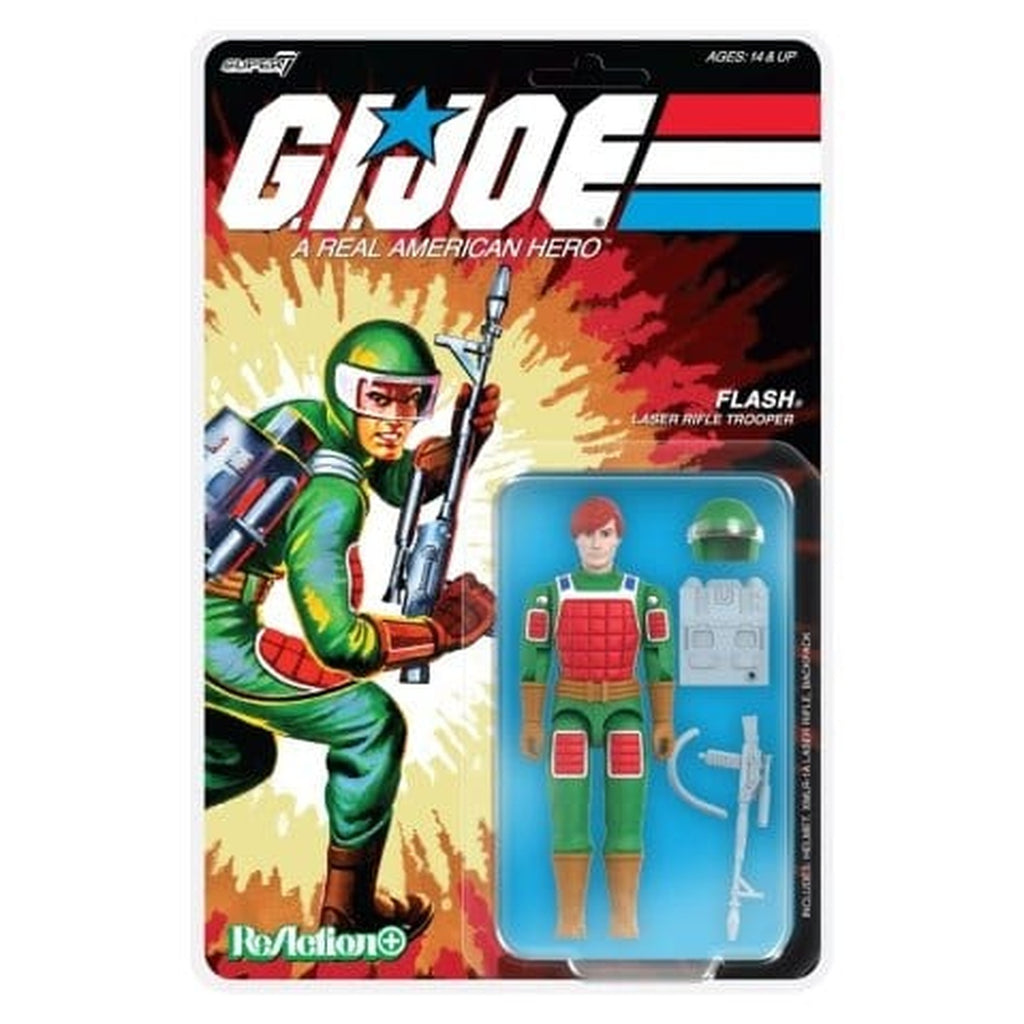 Product image GI Joe ReAction+ Action Figure Wave 07 Flash (Comic) 10 cm