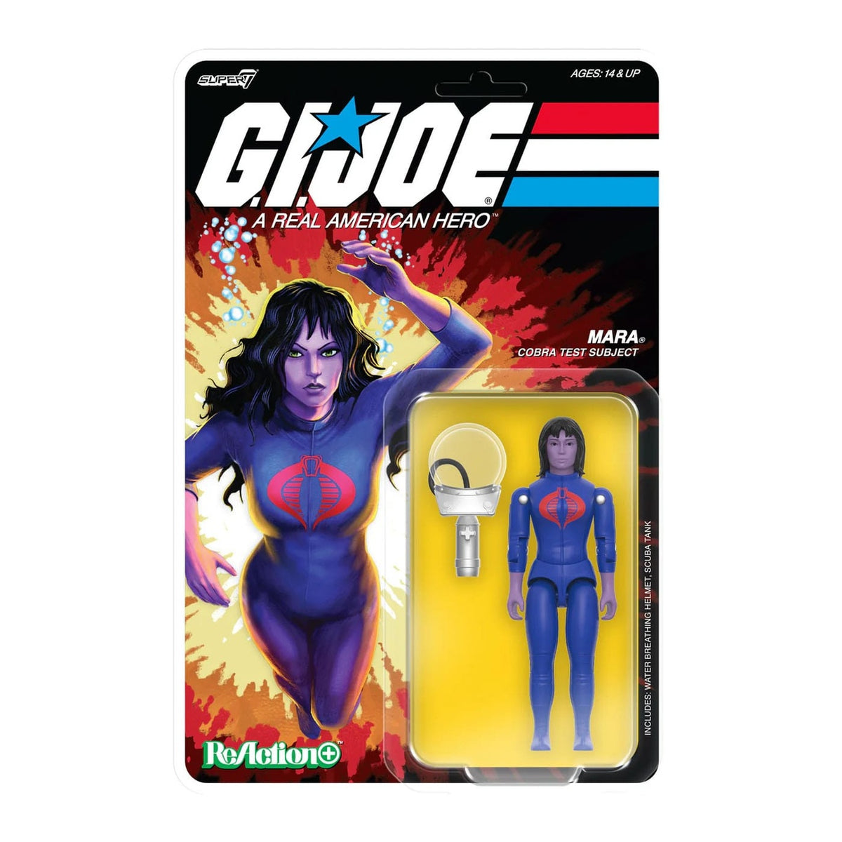 Imagen del producto GI Joe ReAction+ figura de acción Wave 06 Mara 10 cm