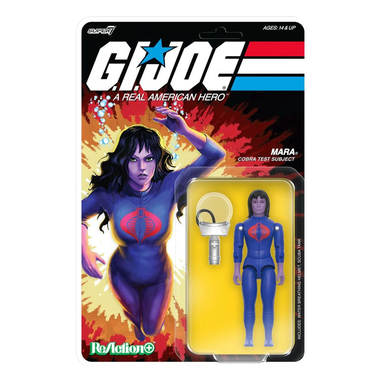 Imagen del producto GI Joe ReAction+ figura de acción Wave 06 Mara 10 cm