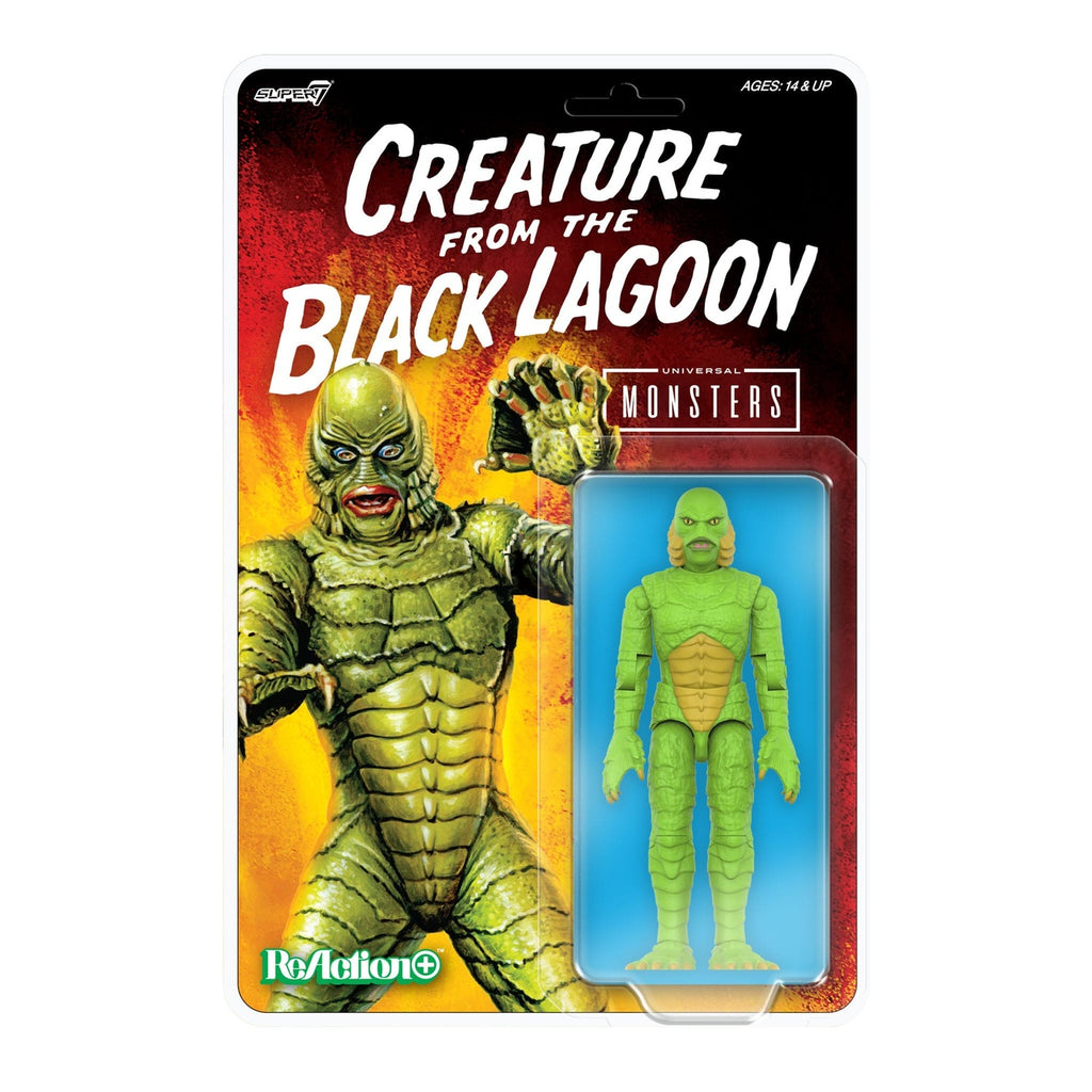 Imagen del producto Universal Monsters Figura de acción ReAction+ Wave 1 Creature from the Black Lagoon 10 cm
