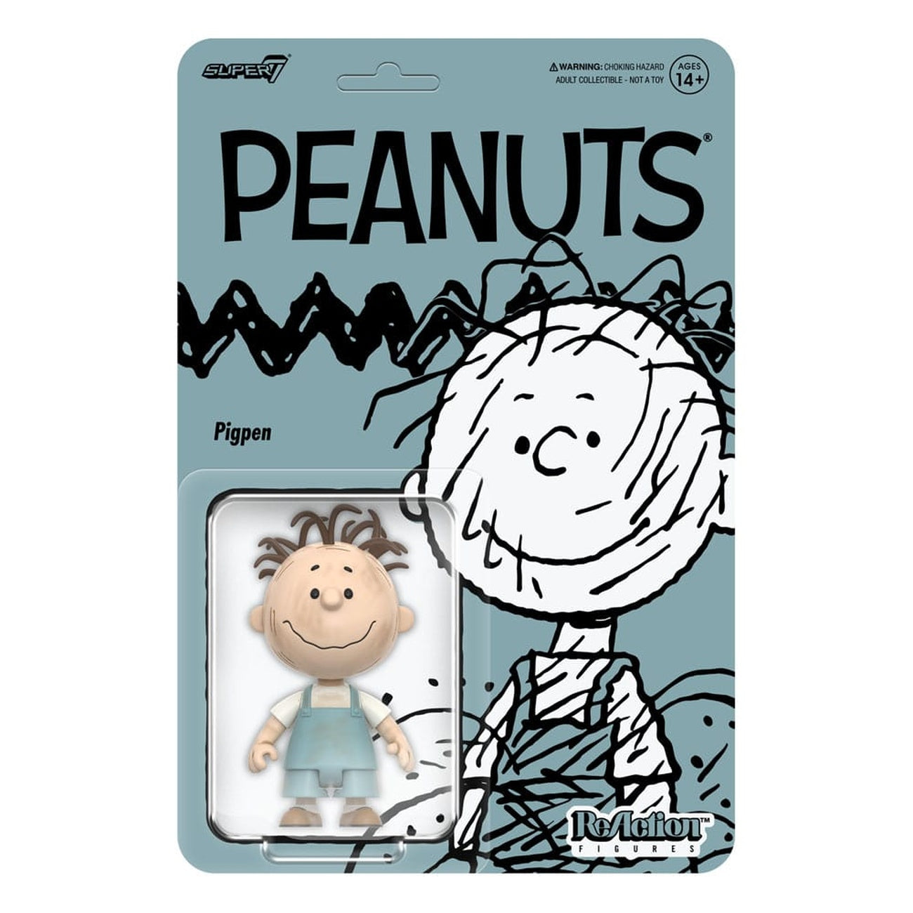 Imagen del producto Peanuts ReAction figura de acción Wave 8 Pigpen 9 cm