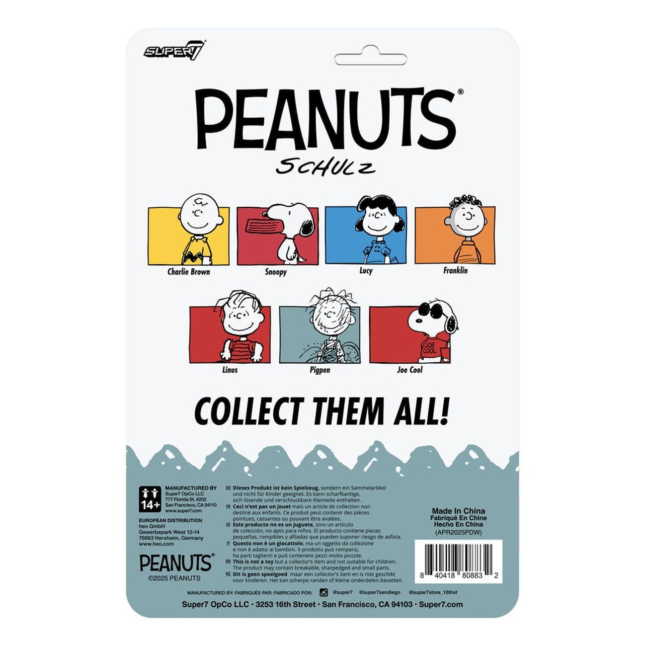 Imagen del producto Peanuts ReAction figura de acción Wave 8 Pigpen 9 cm