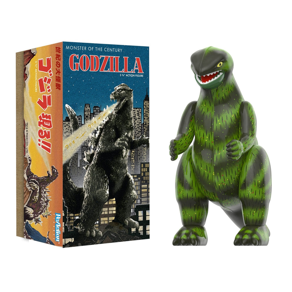 Imagen del producto Godzilla Toho ReAction figura de acción Wave 01 (Lata Retro) Godzilla (Lata Marusan) 10 cm