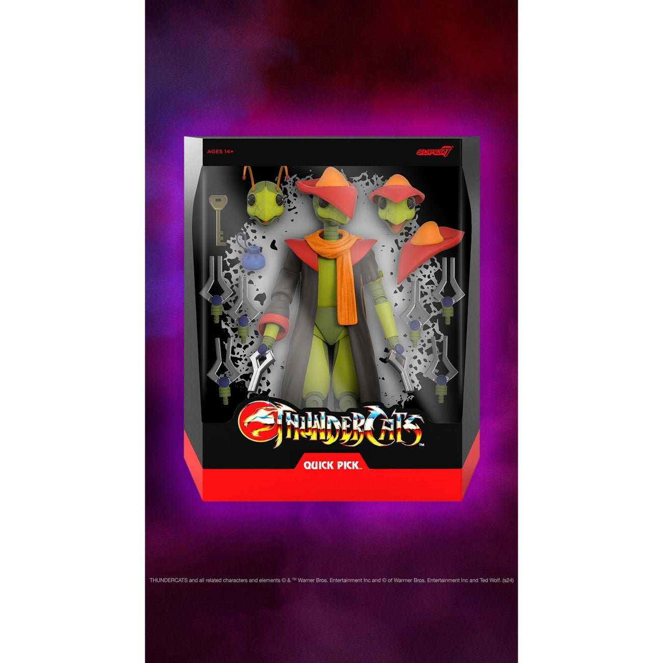 Imagen del producto Figura de acción Thundercats Ultimates Quick-Pick 18 cm