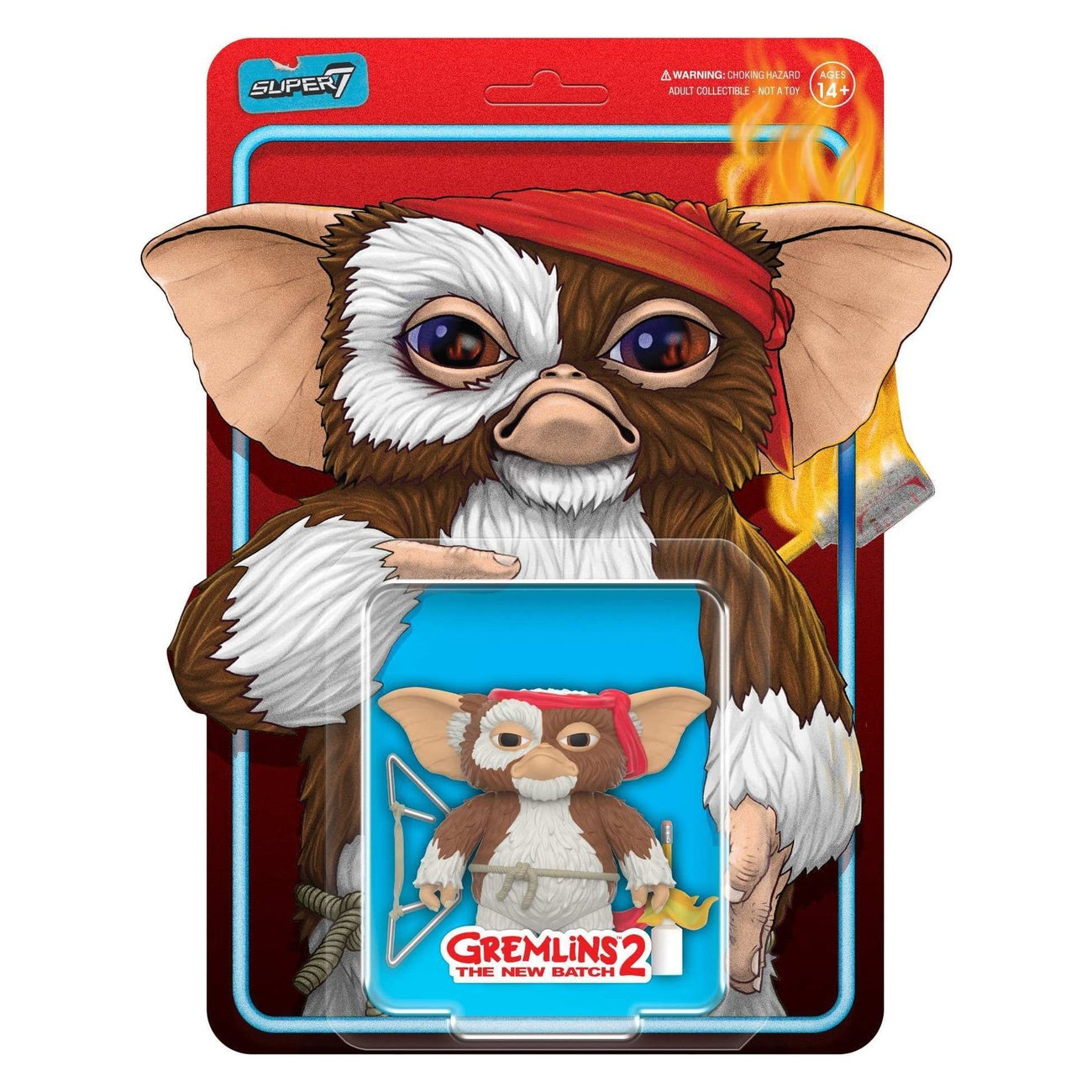 Imagen del producto Gremlins figura de acción ReAction Gizmo (Battle Ready Character Card) 23 cm