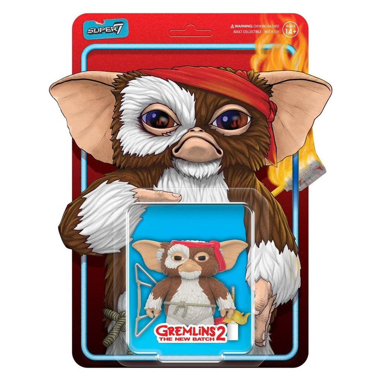 Imagen del producto Gremlins figura de acción ReAction Gizmo (Battle Ready Character Card) 23 cm